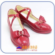 画像3: 東方Project（東方プロジェクト） 東方紅魔鄉 〜 レミリア・スカーレット コスプレ靴 abccos製 「受注生産」 (3)