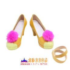 画像1: プリキュア Pretty Cure 菓彩あまね（かさいあまね）コスプレ靴 abccos製 「受注生産」 (1)