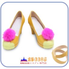 画像2: プリキュア Pretty Cure 菓彩あまね（かさいあまね）コスプレ靴 abccos製 「受注生産」 (2)