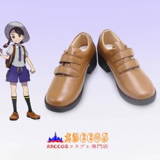 画像7: ポケットモンスター バイオレット ハルト(Florian) アオイ(Juliana) コスプレ靴 abccos製 「受注生産」 (7)