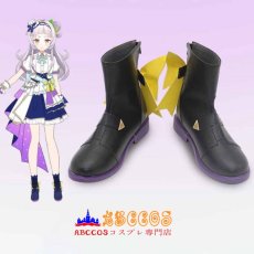 画像7: ホロライブ hololive VTuber 紫咲シオン／むらさき しおん コスプレ靴 abccos製 「受注生産」 (7)