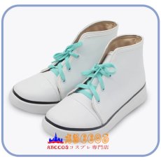 画像4: ブルーアーカイブ -Blue Archive- 空(ソラ) Sora コスプレ靴 abccos製 「受注生産」 (4)