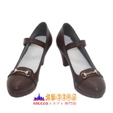 画像1: アイドルマスターシンデレラガールズ 高森藍子（たかもり あいこ）コスプレ靴 abccos製 「受注生産」 (1)