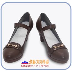 画像2: アイドルマスターシンデレラガールズ 高森藍子（たかもり あいこ）コスプレ靴 abccos製 「受注生産」 (2)