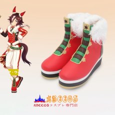 画像7: ウマ娘 プリティーダービー Umamusume: Pretty Derby ウオッカ Vodka コスプレ靴 abccos製 「受注生産」 (7)