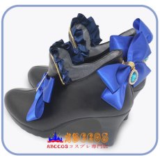 画像4: 原神 Genshin Impact げんしん  Furina フリーナ・ドゥ・フォンテーヌ Focalors フォカロルス コスプレ靴 abccos製 「受注生産」 (4)