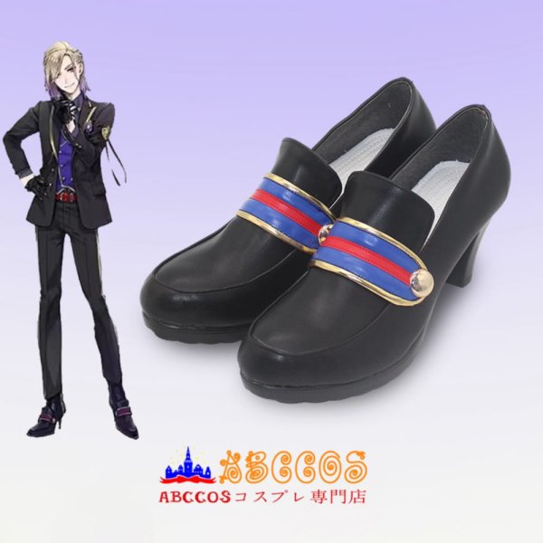 ツイステッドワンダーランド ヴィル Vil コスプレ靴 abccos製 「受注