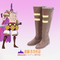 画像7: ONE PIECE（ワンピース）シャーロット・クラッカー Charlotte Cracker コスプレ靴 abccos製 「受注生産」 (7)