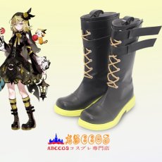 画像7: 初音ミク× ラスカル 鏡音リン（かがみね りん）Kagamine Rin コスプレ靴 abccos製 「受注生産」 (7)