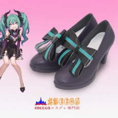 画像7: 初音ミク Sweet Devil丨Miku コスプレ靴 abccos製 「受注生産」 (7)