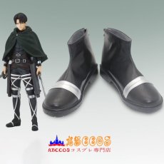 画像7: 進撃の巨人 リヴァイ·アッカーマン コスプレ靴 abccos製 「受注生産」 (7)