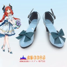 画像7: 原神 Genshin Impact げんしん GIGO ニィロウ Nilou コスプレ靴 abccos製 「受注生産」 (7)