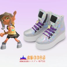 画像7: スプラトゥーン Pearl ホウズキ・ヒメ コスプレ靴 abccos製 「受注生産」 (7)