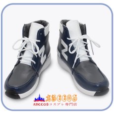 画像2: 血界戦線 Kekkai Sensen ブラック コスプレ靴 abccos製 「受注生産」 (2)