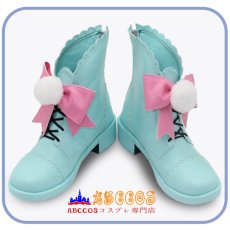 画像2: ディズニーツイステッドワンダーランド 薔薇の王国のホワイトラビット・フェス コスプレ靴 abccos製 「受注生産」 (2)
