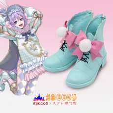 画像7: ディズニーツイステッドワンダーランド 薔薇の王国のホワイトラビット・フェス コスプレ靴 abccos製 「受注生産」 (7)