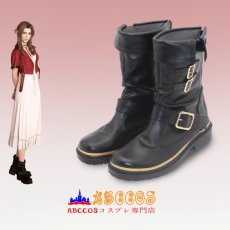 画像7: ファイナルファンタジーVII FF7 エアリス ゲインズブール 風 Aerith コスプレ靴 abccos製 「受注生産」 (7)