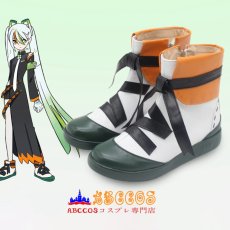 画像7: 初音ミク×ポケットモンスター ネギガナイト コスプレ靴 abccos製 「受注生産」 (7)