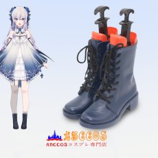 画像7: にじさんじ NIJISANJI Blanche Fleur 東雪蓮（あずませれん） コスプレ靴 abccos製 「受注生産」 (7)
