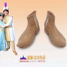 画像7: アラジンと魔法のランプ アラジン Aladin ジャスミン プリンセス 王子様 コスプレ靴 abccos製 「受注生産」 (7)