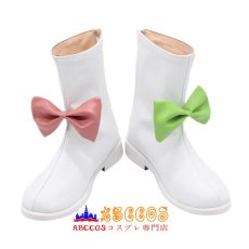 画像1: 東方Project（東方プロジェクト）秦こころ（はたのこころ） Hata no Kokoro コスプレ靴 abccos製 「受注生産」 (1)