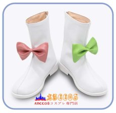 画像2: 東方Project（東方プロジェクト）秦こころ（はたのこころ） Hata no Kokoro コスプレ靴 abccos製 「受注生産」 (2)