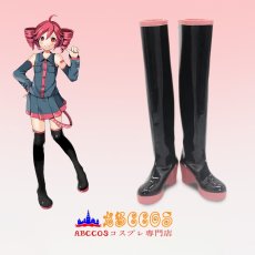画像7: vtuber Synthesizer V 重音テト（かさね テト）Kasane Teto コスプレ靴 abccos製 「受注生産」 (7)