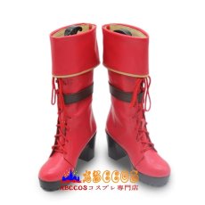 画像1: ザ・キング・オブ・ファイターズ（THEKINGOFFIGHTERS）麻宮アテナ Asamiya Athena コスプレ靴 abccos製 「受注生産」 (1)