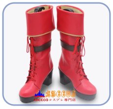 画像2: ザ・キング・オブ・ファイターズ（THEKINGOFFIGHTERS）麻宮アテナ Asamiya Athena コスプレ靴 abccos製 「受注生産」 (2)