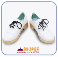 画像2: 名探偵コナン 怪盗キッド／かいとう きっど 黒羽快斗／くろば かいと コスプレ靴 abccos製 「受注生産」 (2)