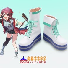 画像7: アイドルマスター シャイニーカラーズ THE IDOLM@STER SHINY COLORS 小宮果穂（こみや かほ）コスプレ靴 abccos製 「受注生産」 (7)