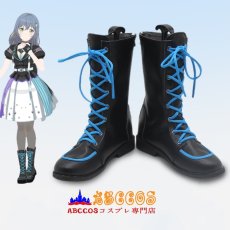 画像7: BanG Dream!バンドリ！ 朝日 六花（あさひ ろっか）コスプレ靴 abccos製 「受注生産」 (7)
