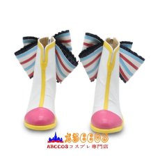 画像1: プリパラ PriPara レオナ・ウェスト Reona·West コスプレ靴 abccos製 「受注生産」 (1)