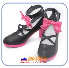 画像4: ラブライブ！虹ヶ咲学園スクールアイドル同好会 上原 歩夢（うえはら あゆむ）コスプレ靴 abccos製 「受注生産」 (4)