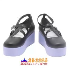 画像1: Blanche Fleur YouTuber 東雪蓮（あずませれん）コスプレ靴 abccos製 「受注生産」 (1)