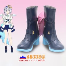 画像7: Hololive_4th_fes VTuber 天音かなた（あまね かなた）Amane Kanata コスプレ靴 abccos製 「受注生産」 (7)