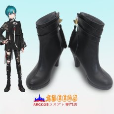 画像7: Hololive VTuber にじさんじ 緑仙（リューシェン）コスプレ靴 abccos製 「受注生産」 (7)