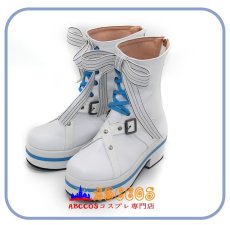 画像4: Hololive_6th_fes VTuber がうる・ぐら Gawr Gura コスプレ靴 abccos製 「受注生産」 (4)