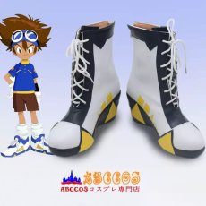 画像4: デジモンアドベンチャー 八神 太一（やがみ たいち）コスプレ靴 abccos製 「受注生産」 (4)