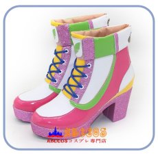 画像4: ウマ娘 プリティーダービー アイネスフウジン Ines Fujin コスプレ靴 abccos製 「受注生産」 (4)