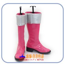 画像3: 海賊戦隊ゴーカイジャー ゴーカイピンク コスプレ靴 abccos製 「受注生産」 (3)