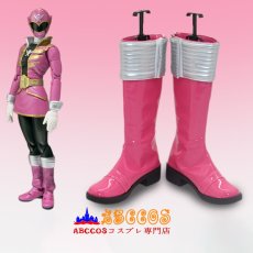 画像7: 海賊戦隊ゴーカイジャー ゴーカイピンク コスプレ靴 abccos製 「受注生産」 (7)