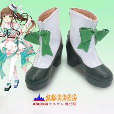 画像7: ご注文はうさぎですか？ 宇治松 千夜（うじまつ ちや）コスプレ靴 abccos製 「受注生産」 (7)