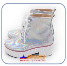 画像4: 学園アイドルマスター 花海 咲季（はなみ さき）コスプレ靴 abccos製 「受注生産」 (4)