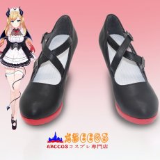 画像7: hololive ホロライブ VTuber 癒月 ちょこ／ゆずき ちょこ コスプレ靴 abccos製 「受注生産」 (7)