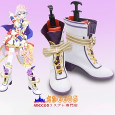 画像7: プリティーリズム 紫京院 ひびき コスプレ靴 abccos製 「受注生産」 (7)