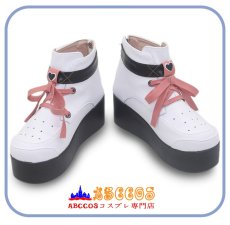 画像2: にじさんじ NIJISANJI VTuber 弦月 藤士郎 / げんづき とうじろう Tojiro コスプレ靴 abccos製 「受注生産」 (2)