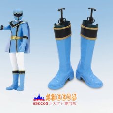 画像7: 魔法戦隊マジレンジャー Mahou Sentai Magiranger 小津麗 / マジブルー コスプレ靴 abccos製 「受注生産」 (7)