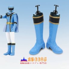 画像7: 魔法戦隊マジレンジャー Mahou Sentai Magiranger 小津麗 / マジブルー コスプレ靴 abccos製 「受注生産」 (7)