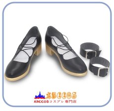 画像2: Bangdream バンドリ！ 豊川祥子（とがわ さきこ）コスプレ靴 abccos製 「受注生産」 (2)